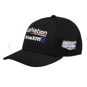 NWT New The Game Helio Castroneves Auto Nation SiriusXM Black Baseball Cap/Hat